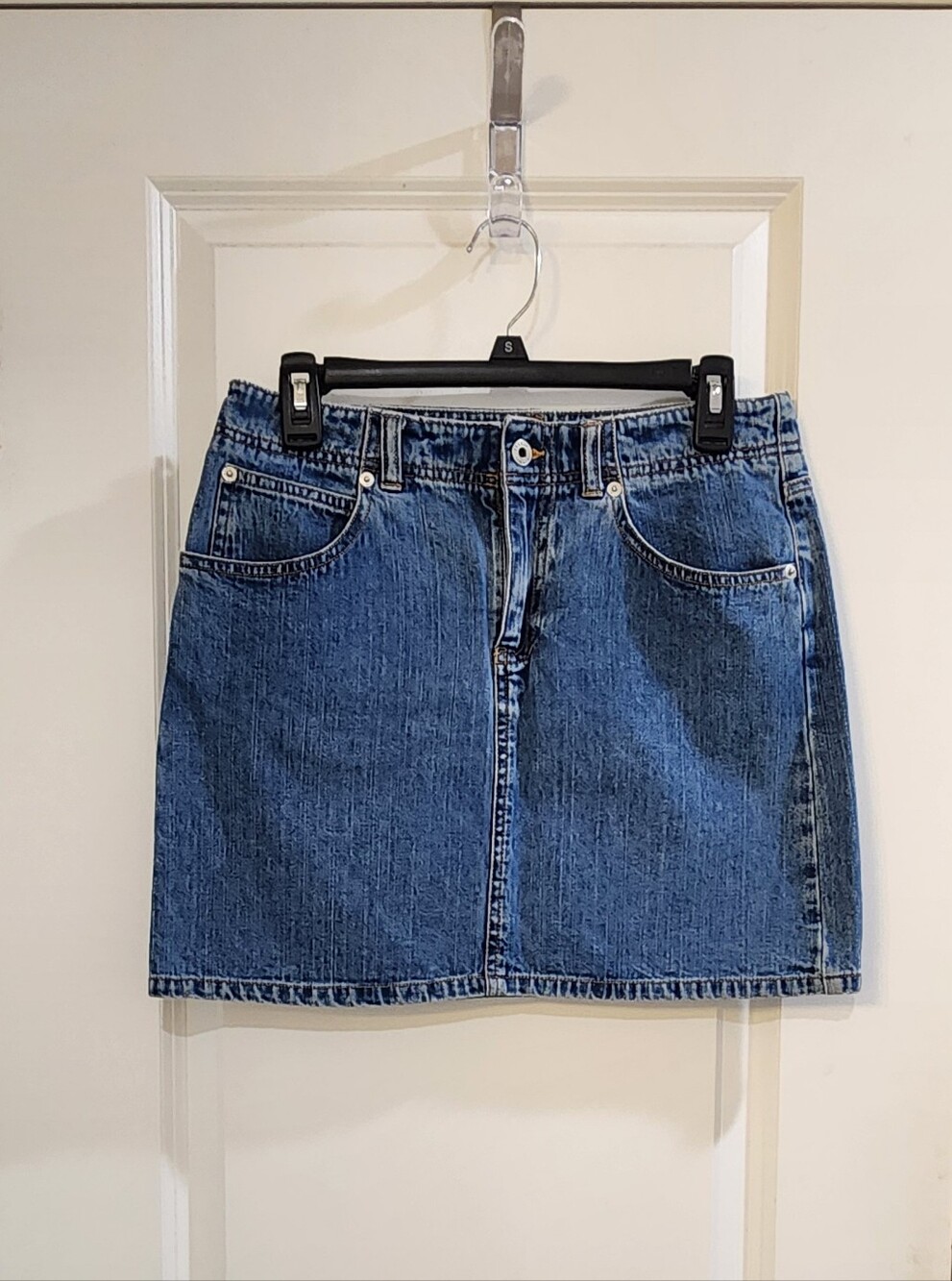GAP Blue Denim Mini Skirt